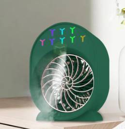 MAYTTO Mini Air Cond-itioner Air Cooler Fan